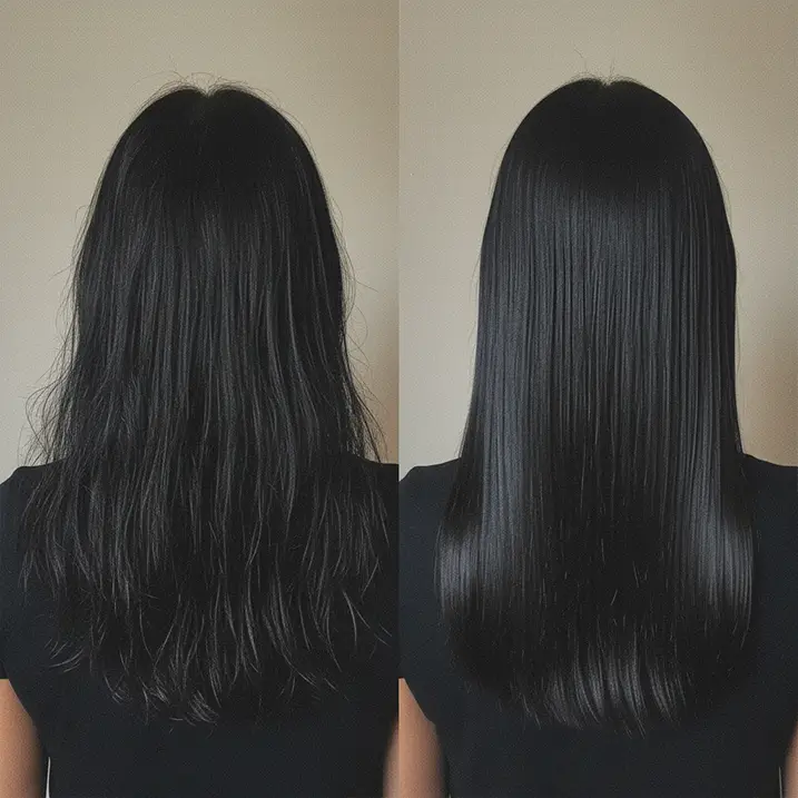 B Leaves cosmetic antes e depois 4